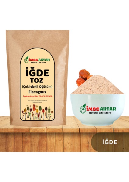 İğde Çekirdeği Tozu 150g