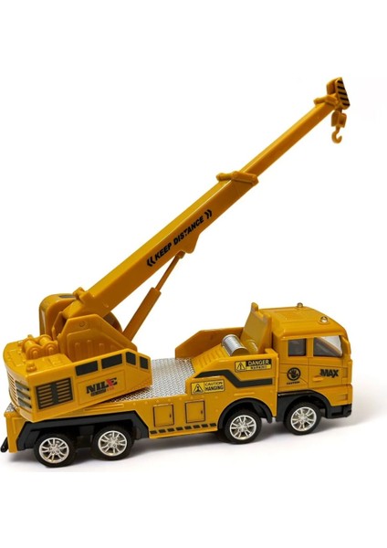 Berattoys 17 cm Oyuncak Kamyon Kırılmaz Oyuncak Vinç Çekici Oyuncak Iş Araçları Sürtmeli Iş Makinası fiyatları