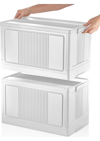 ( 1 Adet ) Çok Amaçlı Portatif Istiflenebilir , Organizer Sandık , Kasa Antrasit Renk indirimleri