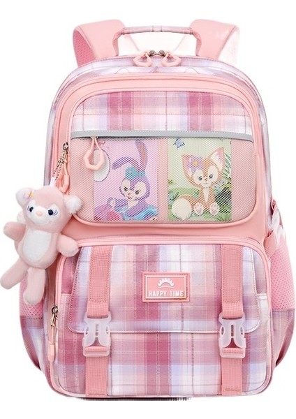 Ilkokul Kız Okul Çantası 1-3-6 Sınıf Çocuk Sırt Çantası Karikatür Sevimli Öğrenci Okul Çantası (Yurt Dışından)
