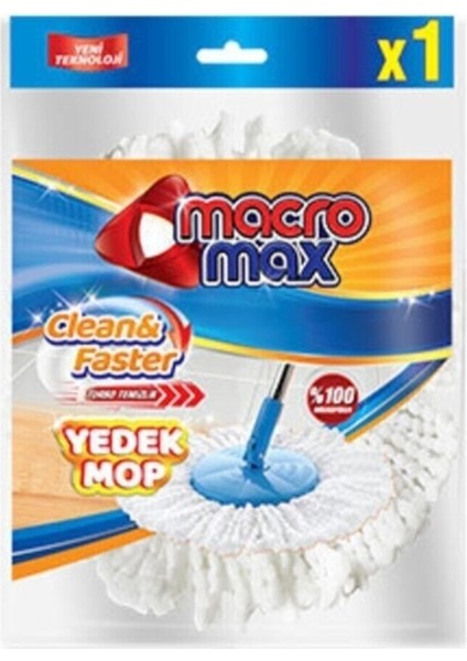 Macromax Clean & Faster Yedek Mop Ucu