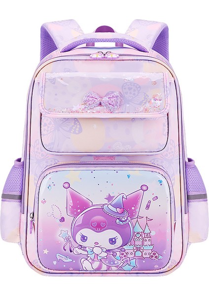 Ilkokul Çantaları 1-6. Sınıf Büyük Kapasiteli Kız Tatlı ve Sevimli Sırt Çantaları (Yurt Dışından)