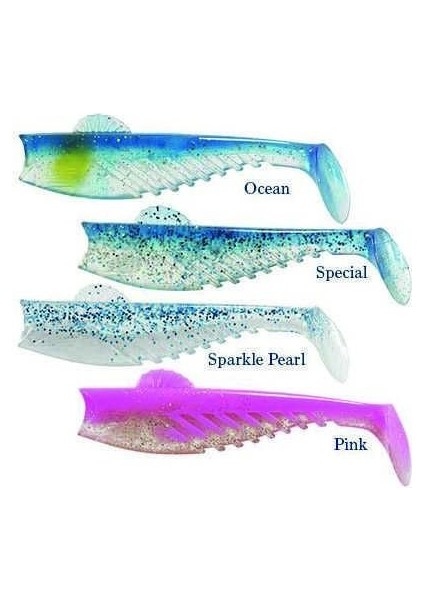 Powerbait Fat Ripple Pink 10 cm Silikon Balık 4 Adet fiyatları