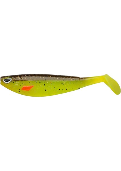 Sick Flanker Brown Chartreuse Silikon Balık 8 cm Silikon Balık 60 Adet