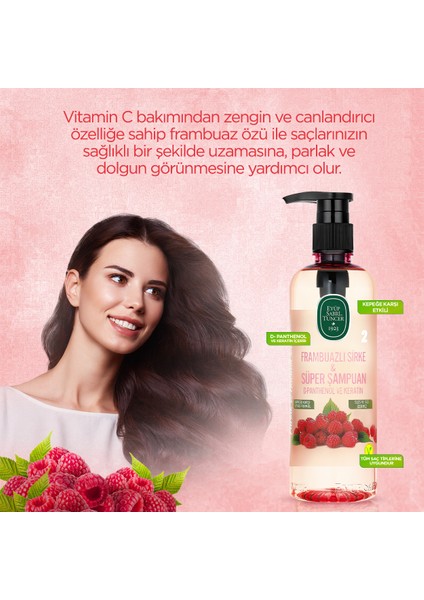 Frambuazlı Sirke - Süper Şampuan 500 ml fiyatları