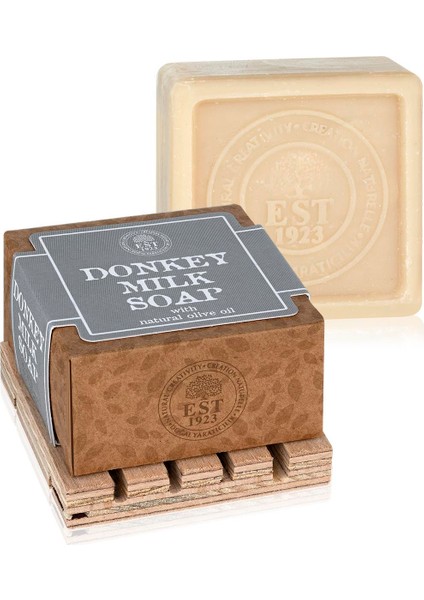 Eşek Sütü Doğal Zeytinyağlı Katı Sabun 150 Gr