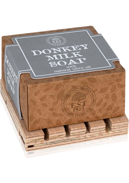 Eşek Sütü Doğal Zeytinyağlı Katı Sabun 150 Gr