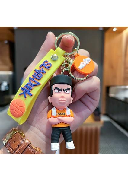 Slam Dunk Kaptan Anahtarlık Çanta Dekorasyonu Küçük Hediye (Yurt Dışından)
