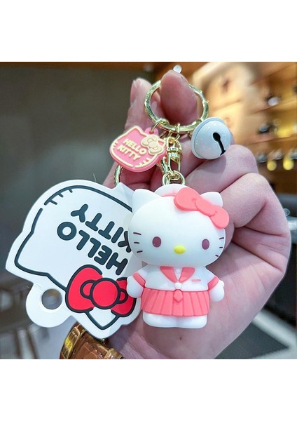 Hello Kitty Pembe Etek Anahtarlık Çanta Dekorasyonu Küçük Hediye (Yurt Dışından)