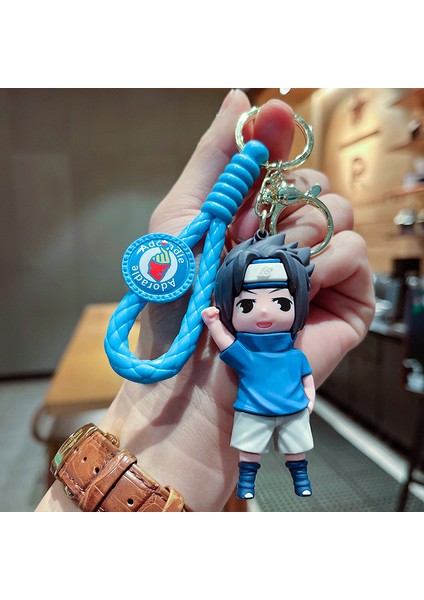 Anime Naruto Sasuke Çanta Anahtarlığı Dekorasyonu Küçük Hediye (Yurt Dışından)