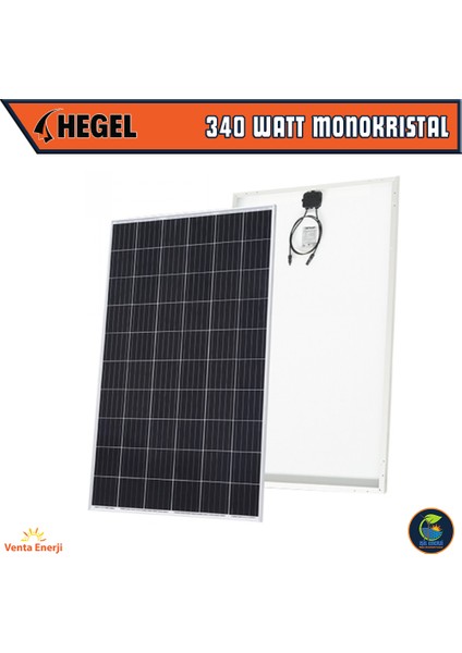 340 Watt Monokristal Güneş Paneli