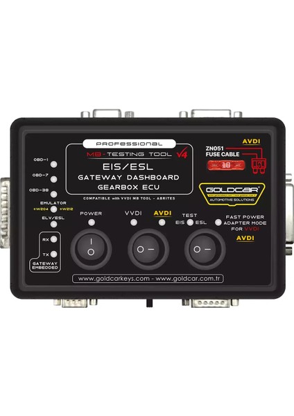 Profesyonel MB Modelleri ile Uyumlu Eıs/esl Gateway Dashboard Gearbox Ecu Uyumlu Arıza Test Cihazı