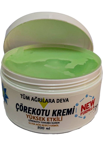 Çörek Otu Masaj Kremi 200 Ml - Tüm Ağrılara Deva Yeni Formül 200 Ml. Ağrılarınız Için Orjinal Bandrollü