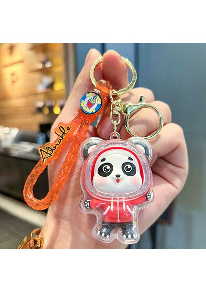 Panda Çanta Anahtarlığı Dekorasyonu Küçük Hediye (Yurt Dışından)