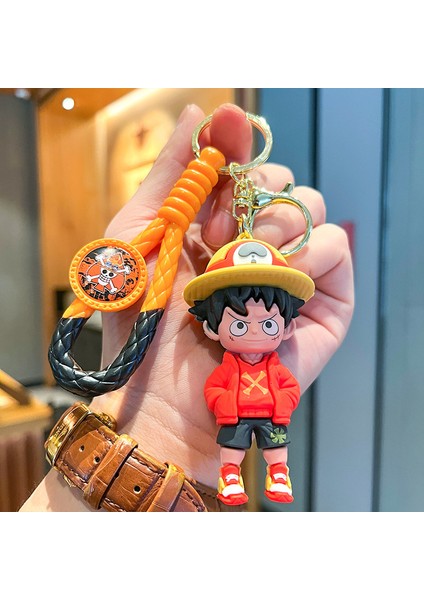 One Piece x Luffy Çanta Anahtarlığı Dekorasyonu Küçük Hediye (Yurt Dışından)