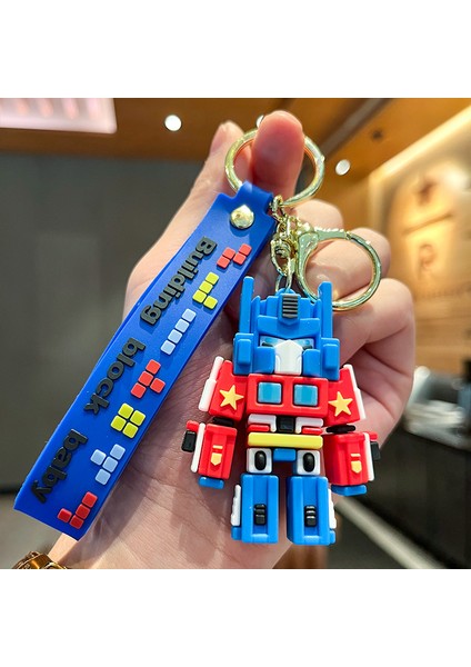 Optimus Prime Çanta Anahtarlığı Dekorasyonu Küçük Hediye (Yurt Dışından)