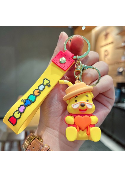 Winnie The Pooh Anahtarlık Çanta Dekorasyonu Küçük Hediye (Yurt Dışından)