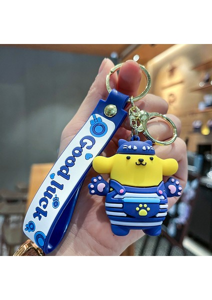 Kedi Pençe Pudingi Köpek Çanta Anahtarlığı Dekorasyonu Küçük Hediye (Yurt Dışından)