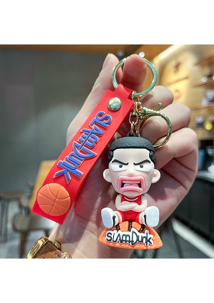 Slam Dunk Çanta Anahtarlığı Dekorasyonu Küçük Hediye (Yurt Dışından)