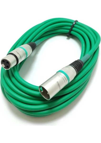 E4004B Erkek-XLR Dişi PVC Ara Kablo 6 mt