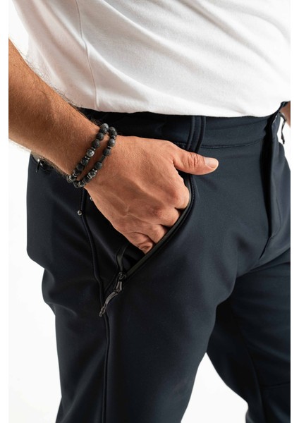 Kışlık Içi Polarlı Su ve Rüzgar Geçirmez Softshell Pantolon PRS-1779 indirimleri
