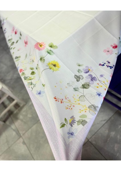 Dertsiz Masa Örtüsü 160X220 cm Şantuk Leke Tutmaz Kumaş