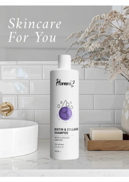 Homm Lıfe Collagen & Bıotın Şampuan 400 Ml