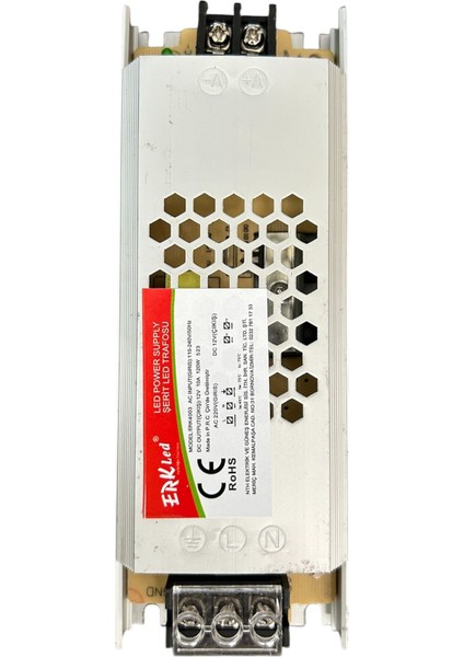 12 Volt Slim Şerit LED Trafosu