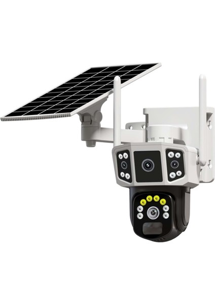 O-KAM-3921 6mp 4g Solar Dual Lens Wıfı Ptz Kamera