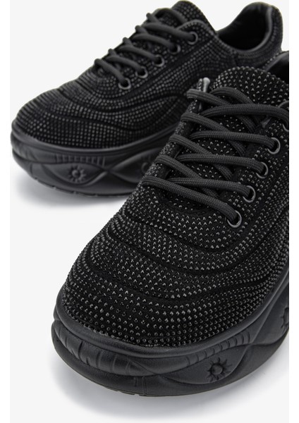 Kadın Vegan Siyah Sneakers & Spor Ayakkabı 921 K25-0017 Bn Ayk Y24 Sıyah modelleri