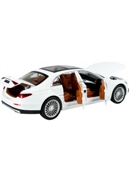 Vardem Kutulu Çek Bırak 1:22 Sesli ve Işıklı Metal Araba Mrs