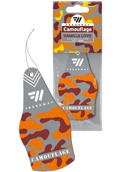 Dry Camouflage Vanılla Love Vanılya Askı Kokusu
