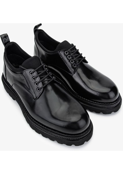 Erkek Hakiki Deri Siyah Açma Casual Ayakkabı 771 508 Erk Ayk SK24-25 Sıyah Acma fiyatları