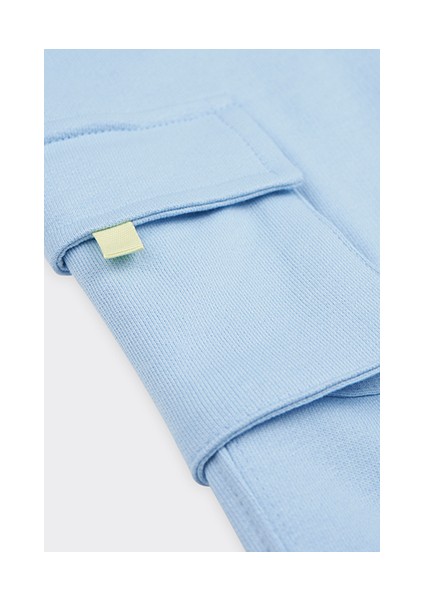 Erkek Bebek Cepli Mavi Eşofman Alt modelleri