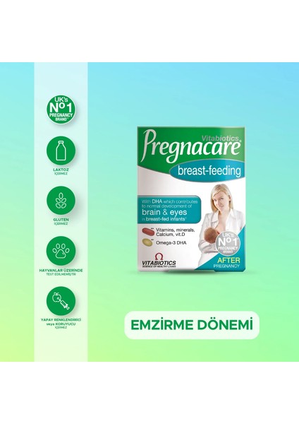 Vitabiotics Pregnacare Breast-Feeding 56 Tablet +28 Kapsül