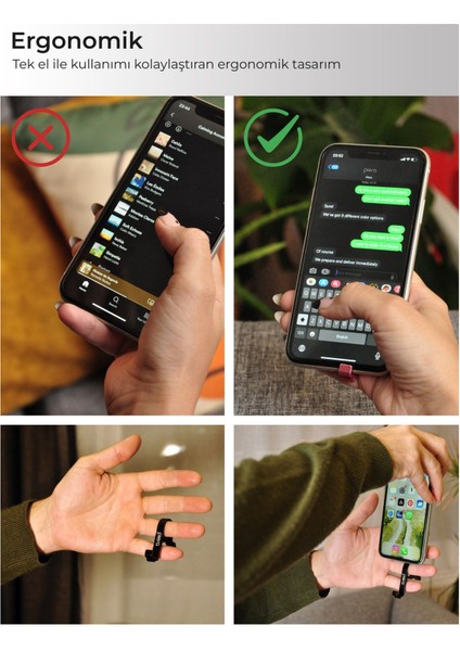 Telefon Standı, Serçe Parmak Sendromu ve El Sı Önleyici. Masaüstü Stand, Anahtarlık ve Açacak. modelleri