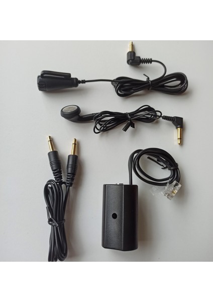 Ses Kayıt Cihazı Seti & Aksesuarlar, 33 Saat Kapasite, Telefon Adaptörlü G.kore Malı fırsatları