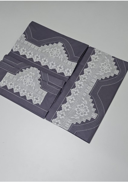 El Işi Dantelli Nervürlü ve Pikolu Nevresim Takımı indirimleri