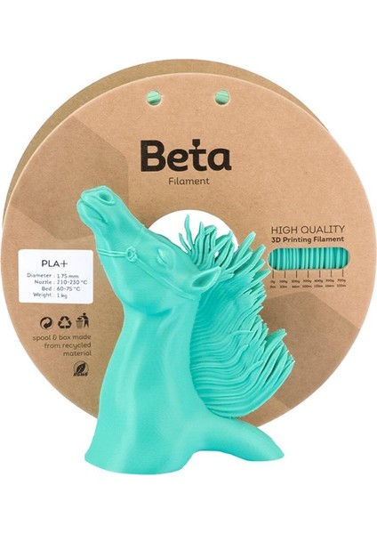 Pla+ Filament Aqua Green