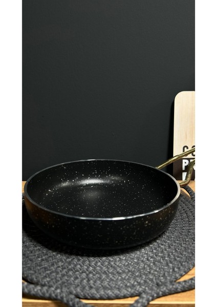 18 cm Tava Metal Kulp Gold