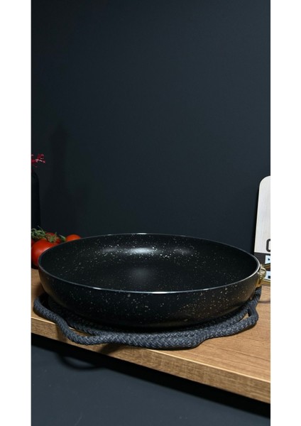 26 cm Tava Metal Kulp Gold
