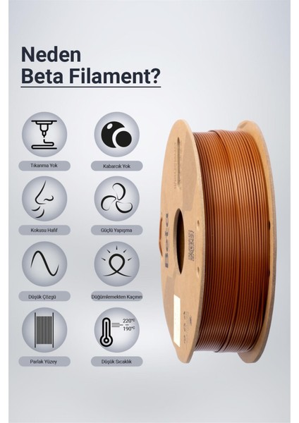 Pla+ Filament Brown