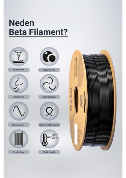 Pla+ Filament Black