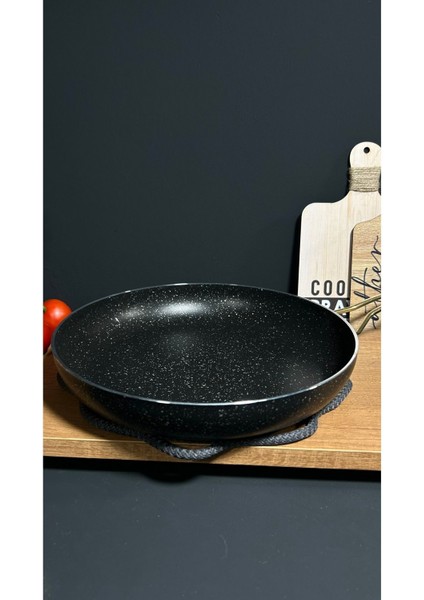 30 cm Tava Metal Kulp Gold