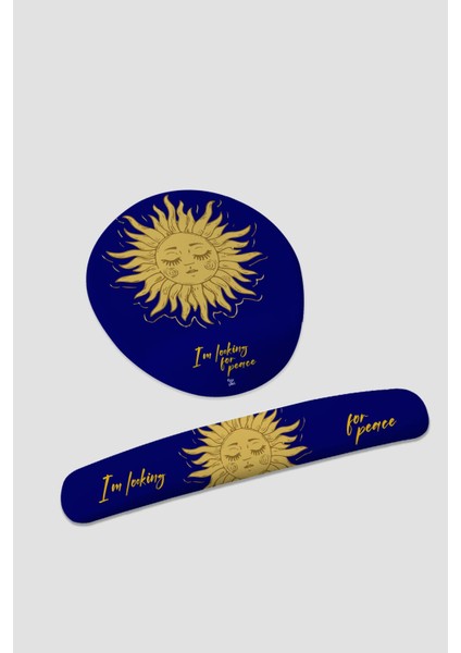 Blue Sun Bilek Destekli Mousepad ve Klavyepad