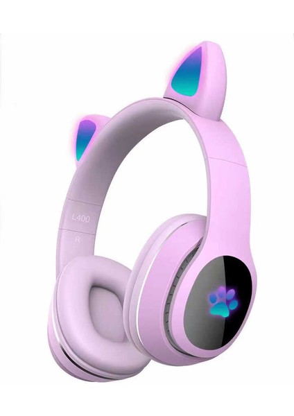 L400 Bluetoothh Kulaklık - Mor