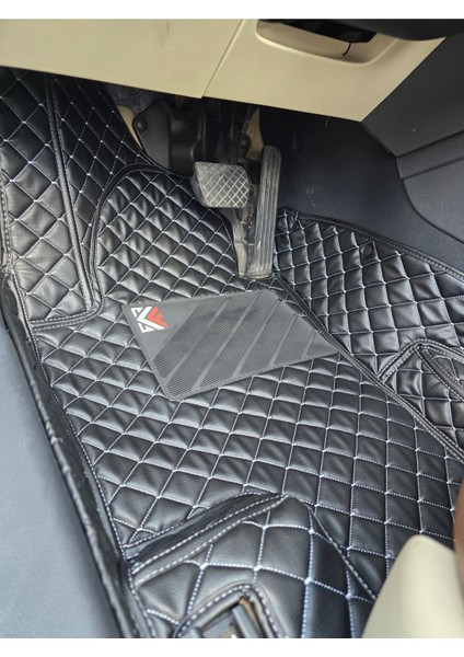 Peugeot Pejo 206 1999-2012 Siyaha Gri Renk Araca Özel 8d Premium Yeni Havuzlu Deri Oto Paspas fiyatları
