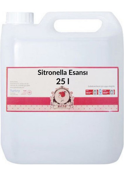 Sitronella Esansı 25 Litre