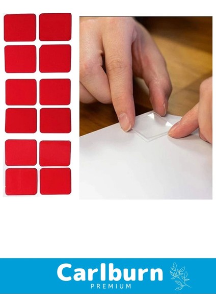 Özel Seri Ekstra Güçlü Pe Köpük Esaslı Çift Taraflı Hazır Kesilmiş 25X30MM Asma Bant 12 Adet fırsatları