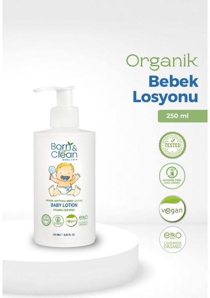 Born & Clean Sertifikalı 5'li Set